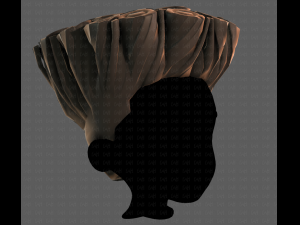 3D Hair style for boy V104 3D Model