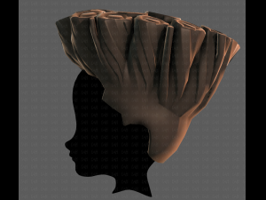 3D Hair style for boy V104 3D Model
