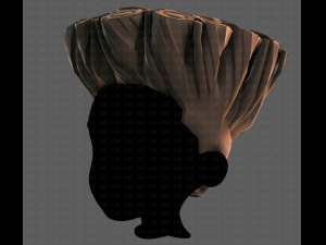 3D Hair style for boy V104 3D Model