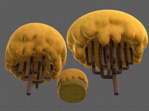 Trees Cartoon V23 3D Модель