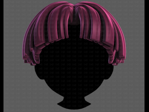 3D Hair style for boy V105 3D Model