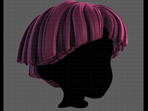 3D Hair style for boy V105 3D Model
