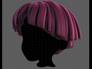 3D Hair style for boy V105 3D Model