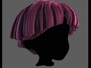 3D Hair style for boy V105 3D Model