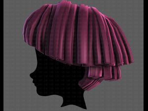 3D Hair style for boy V105 3D Model