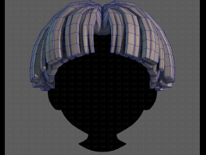 3D Hair style for boy V105 3D Model