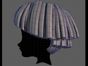 3D Hair style for boy V105 3D Model