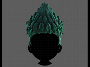 3D Hair style for boy V106 3Dモデル