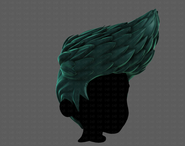 3D Hair Style For Boy V106 3D Модель In Одежда 3DExport