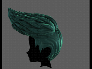 3D Hair style for boy V106 3Dモデル