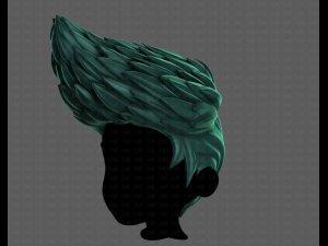 3D Hair style for boy V106 3Dモデル