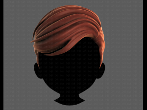 3D Hair style for boy V107 Modelo 3D