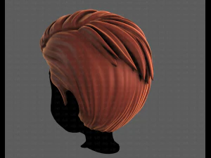 3D Hair style for boy V107 3D Model