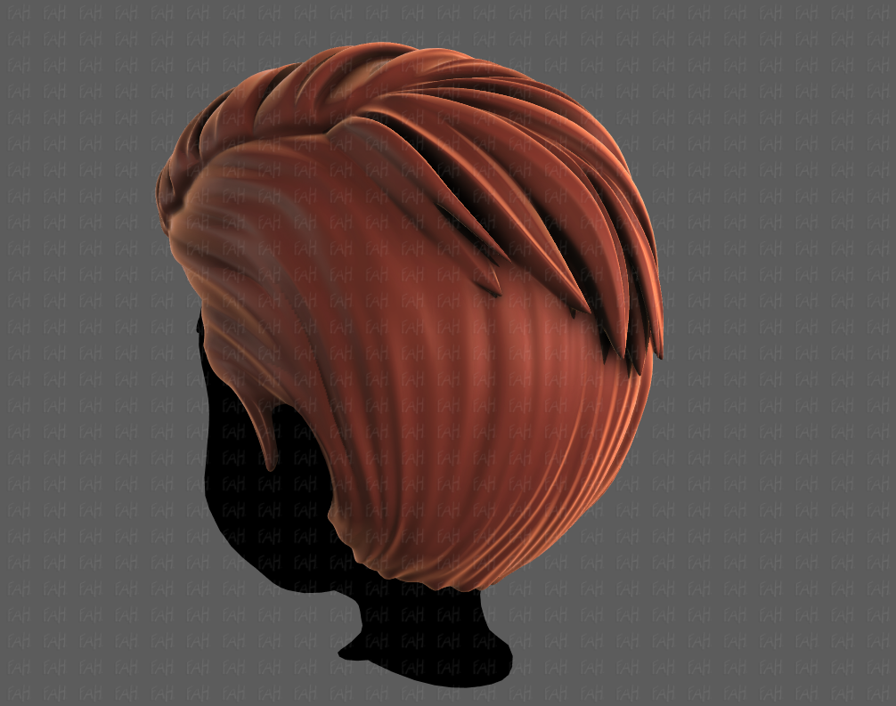 3D Hair style for boy V47 3D Model $15 - .obj .ma .max .fbx .dae .3ds  .unknown - Free3D
