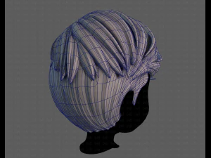 3D Hair style for boy V107 3D Model
