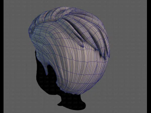 3D Hair style for boy V107 3D Model