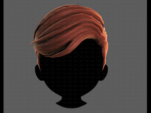 3D Hair style for boy V107 3D Model