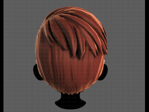 3D Hair style for boy V107 Modelo 3D