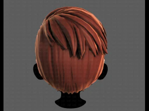 3D Hair style for boy V107 3D Model