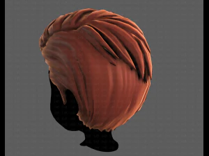 3D Hair style for boy V107 3D Model