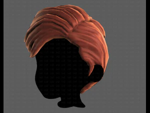 3D Hair style for boy V107 3D Model