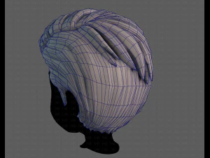 3D Hair style for boy V107 3D Model