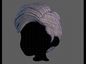 3D Hair style for boy V107 3D Model