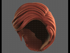 3D Hair style for boy V107 Modelo 3D