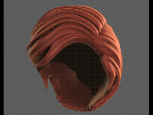 3D Hair style for boy V107 3D Model