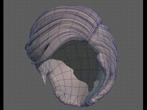 3D Hair style for boy V107 3D Model
