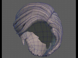 3D Hair style for boy V107 3D Model