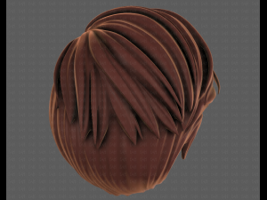 3D Hair style for boy V107 Modelo 3D