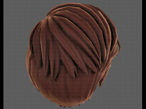 3D Hair style for boy V107 3D Model