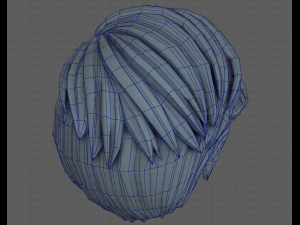 3D Hair style for boy V107 Modelo 3D