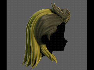 3D Hair style for boy V108 Modelo 3D