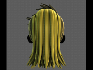 3D Hair style for boy V108 Modelo 3D