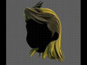 3D Hair style for boy V108 Modelo 3D