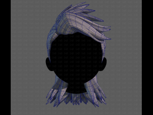 3D Hair style for boy V108 Modelo 3D