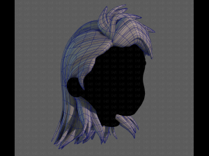 3D Hair style for boy V108 Modelo 3D