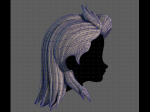 3D Hair style for boy V108 Modelo 3D