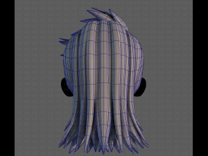 3D Hair style for boy V108 Modelo 3D