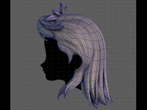 3D Hair style for boy V108 Modelo 3D