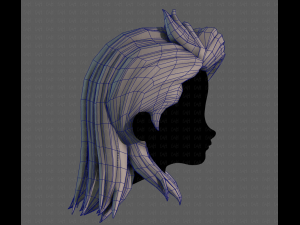 3D Hair style for boy V108 Modelo 3D