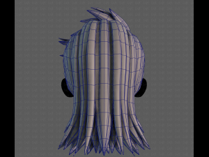 3D Hair style for boy V108 Modelo 3D