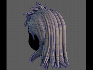 3D Hair style for boy V108 Modelo 3D