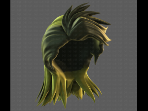 3D Hair style for boy V108 Modelo 3D