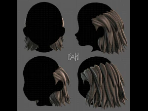 3D-kapsel voor jongen V109 3D Model