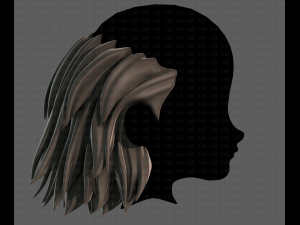3D Hair style for boy V109 3D Model