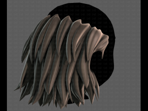 3D Hair style for boy V109 3D Model