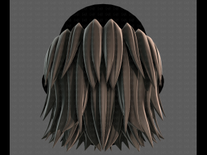 3D Hair style for boy V109 3D Model